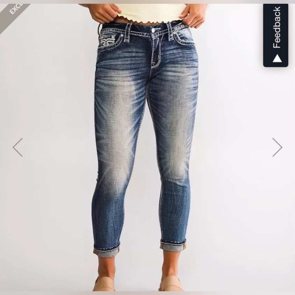 Rock Revival Buckle Jeans